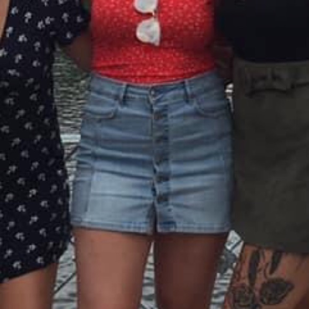 Jean skirt!